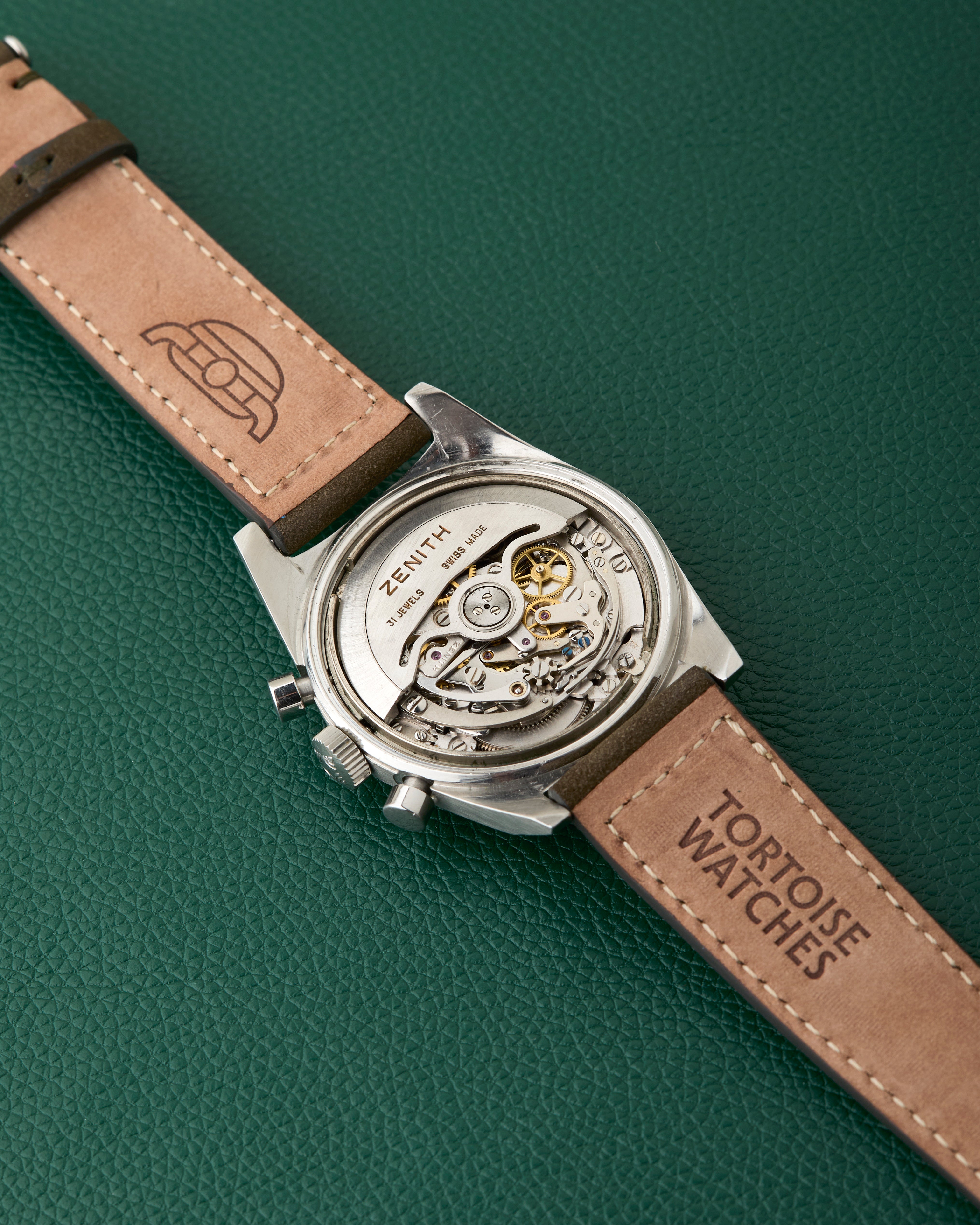 Zenith A385 Vintage Fume Dial El Primero Chronograph – Tortoise