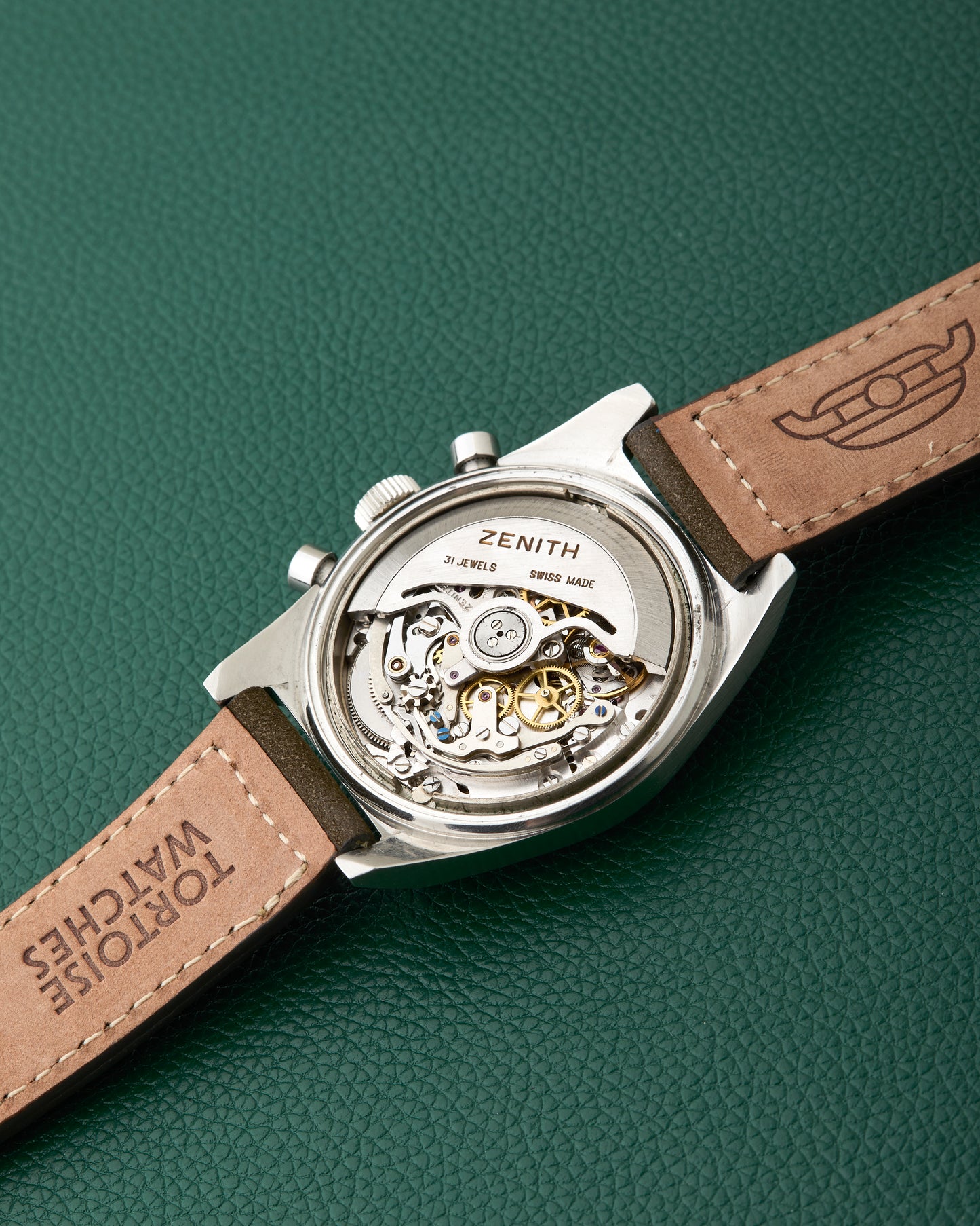Zenith A385 Vintage Fume Dial El Primero Chronograph