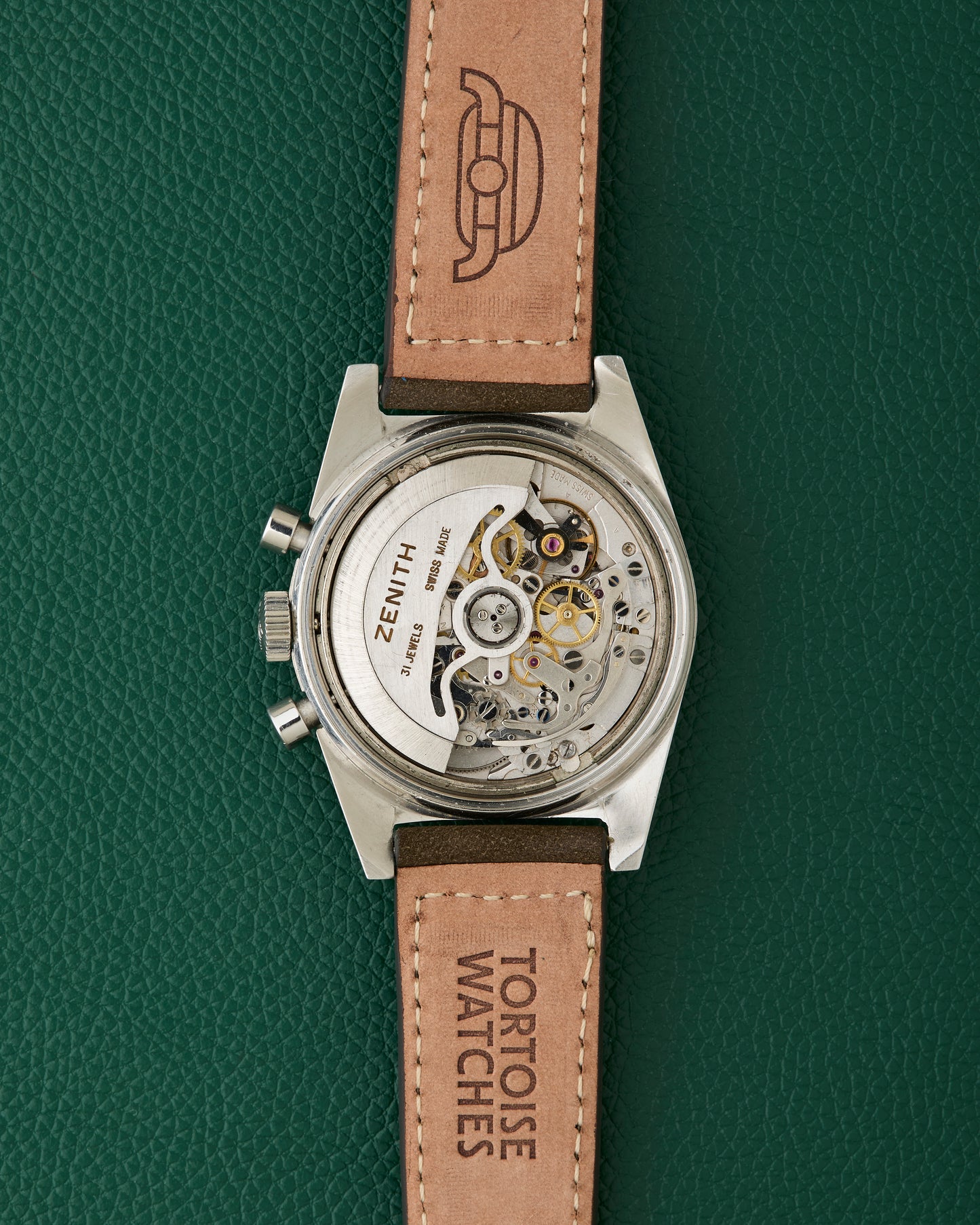 Zenith A385 Vintage Fume Dial El Primero Chronograph