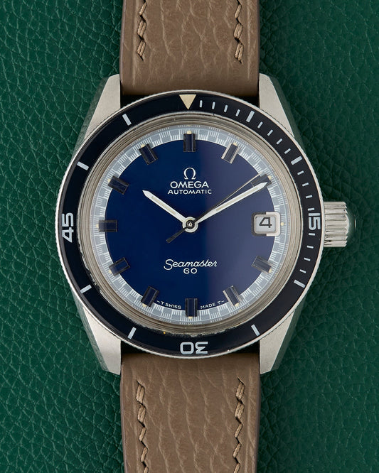 Omega Seamaster 60 Ref. 166.062 Blue Dial Big Crown 1972