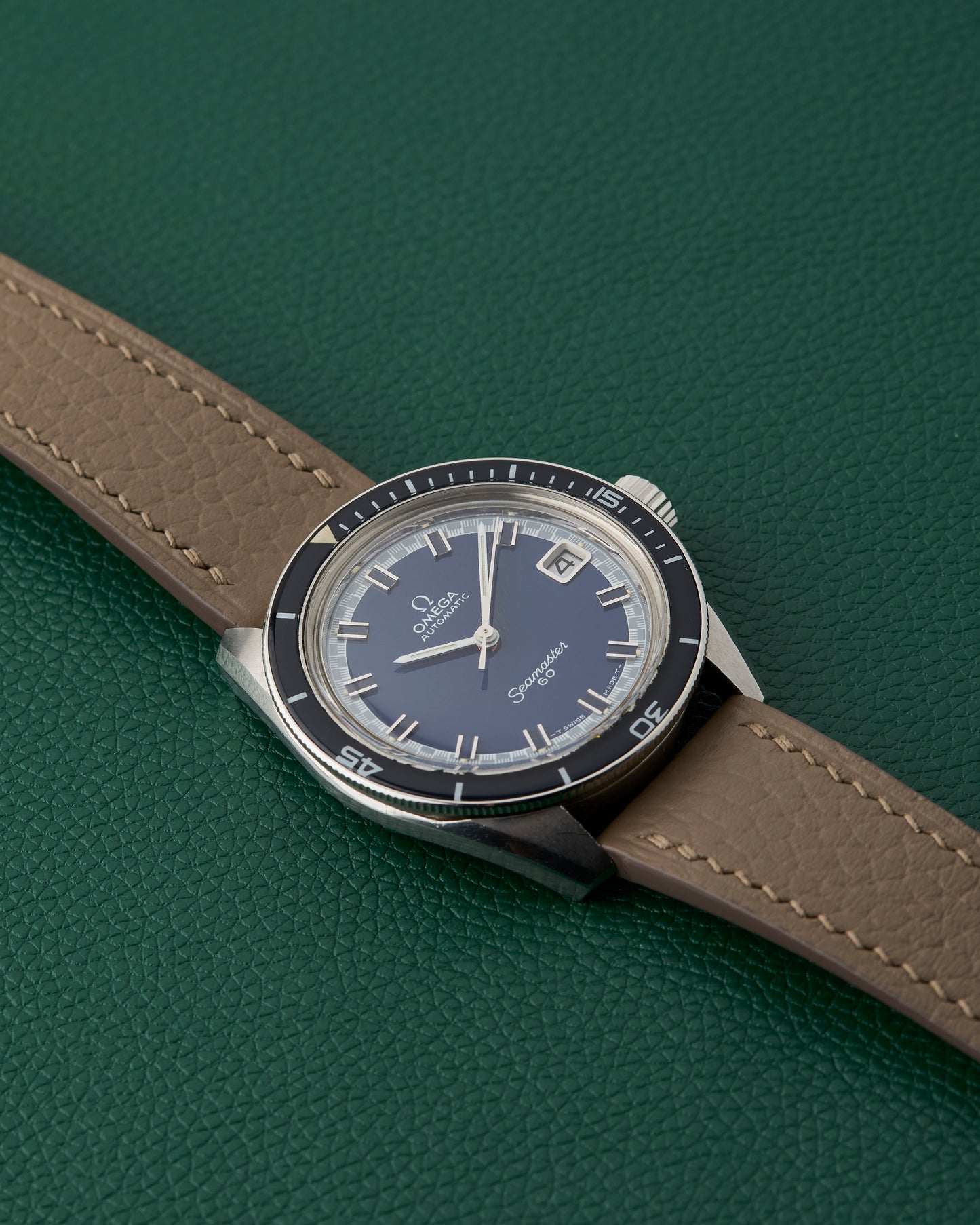 Omega Seamaster 60 Ref. 166.062 Blue Dial Big Crown 1972