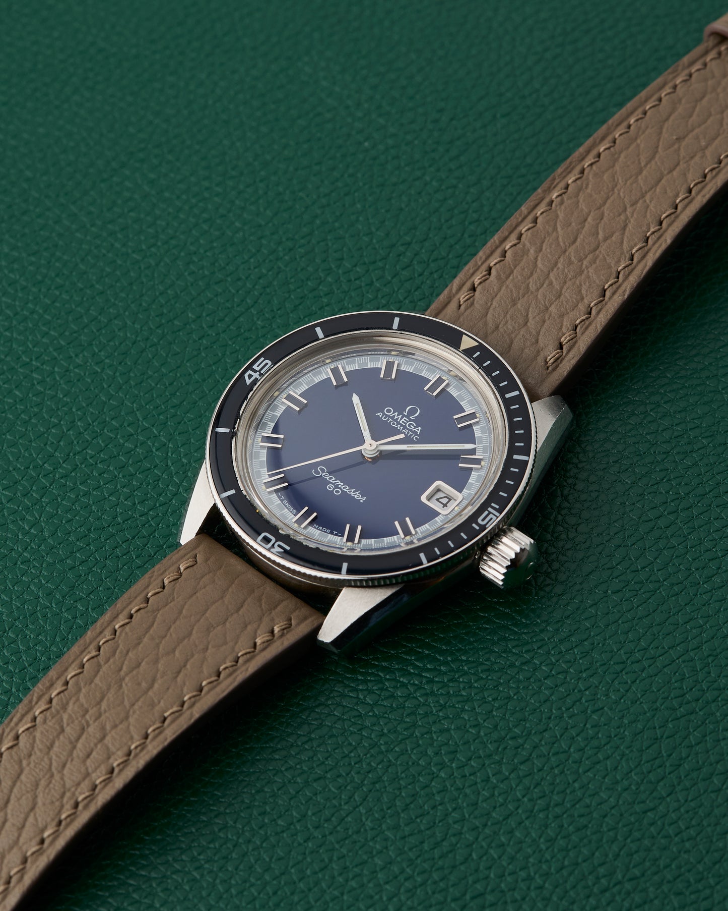 Omega Seamaster 60 Ref. 166.062 Blue Dial Big Crown 1972
