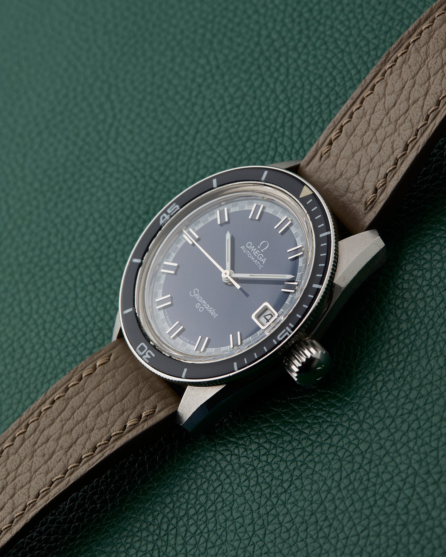 Omega Seamaster 60 Ref. 166.062 Blue Dial Big Crown 1972