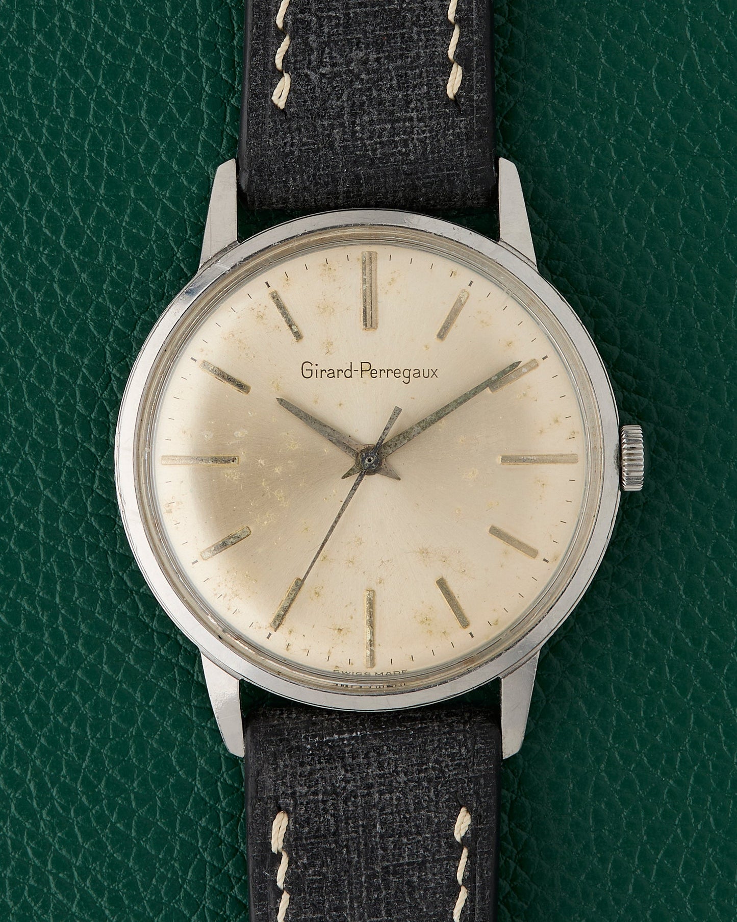Girard-Perregaux Calatrava Stainless Steel Champagne Dial