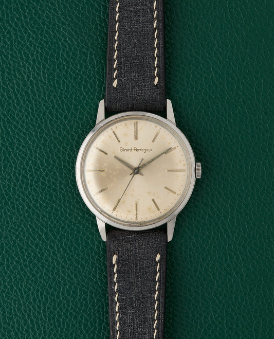 Girard Perregaux Calatrava Stainless Steel Champagne Dial
