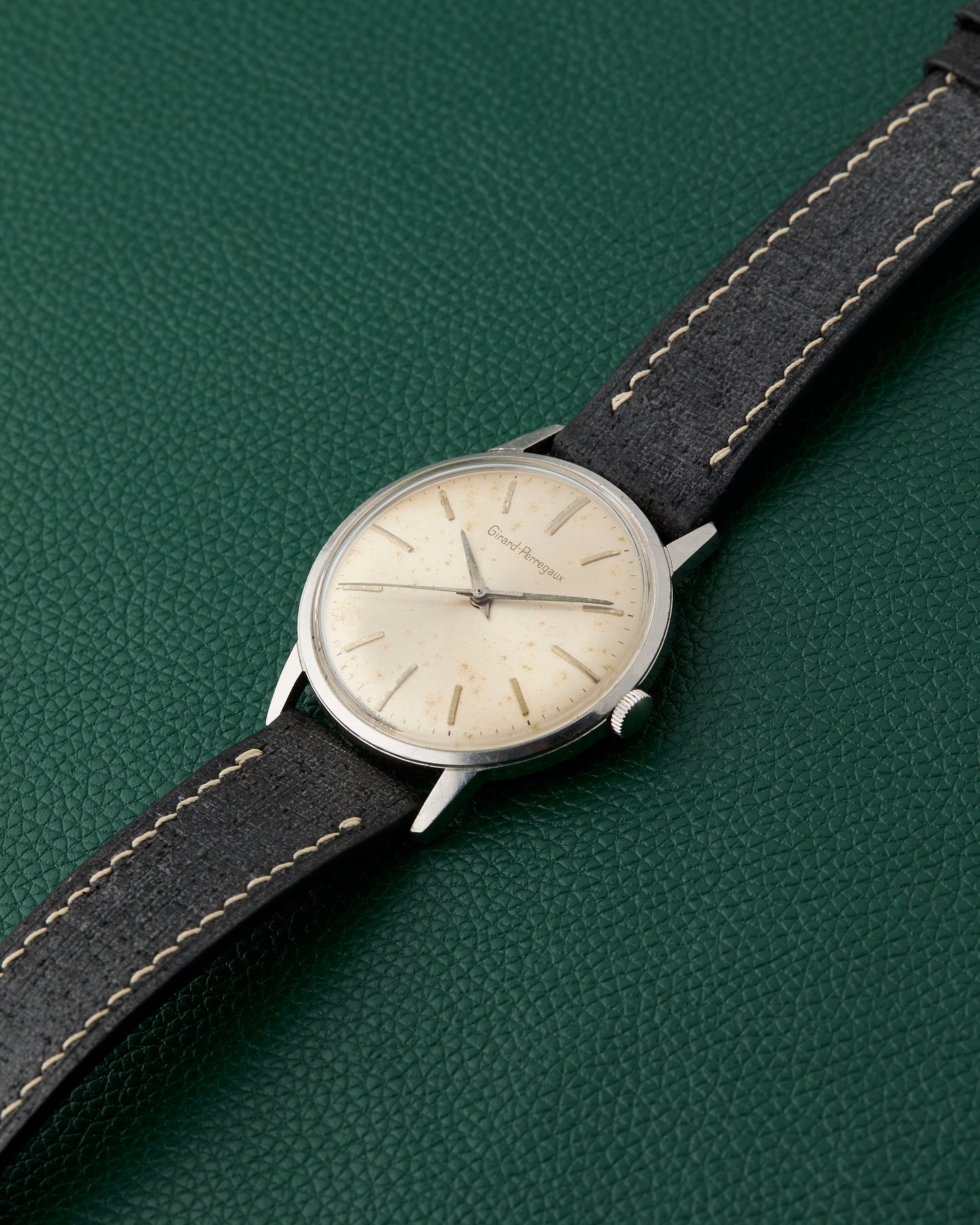 Girard-Perregaux Calatrava Stainless Steel Champagne Dial