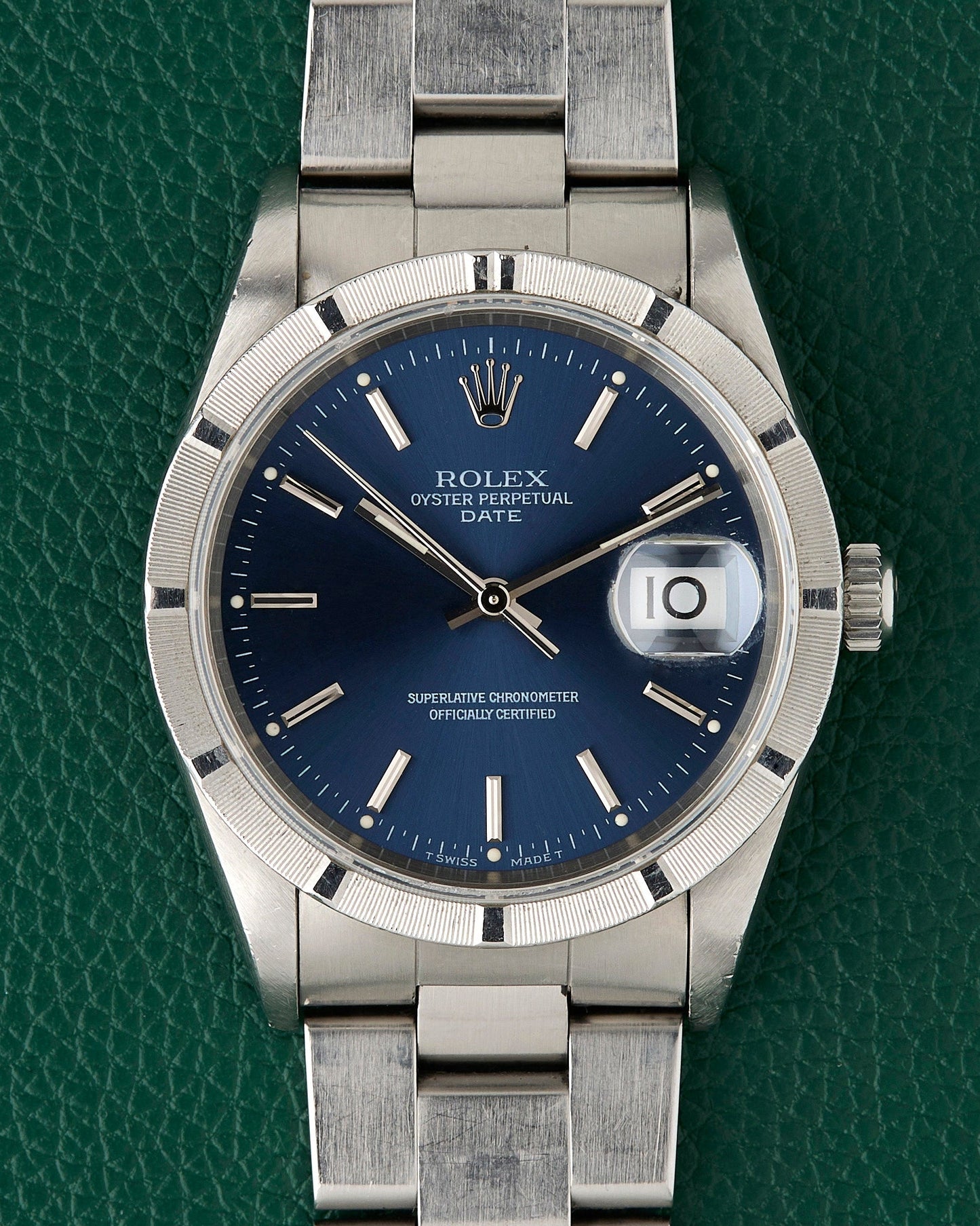 Rolex Ref. 15210 Oyster Perpetual Date Blue Dial 1995