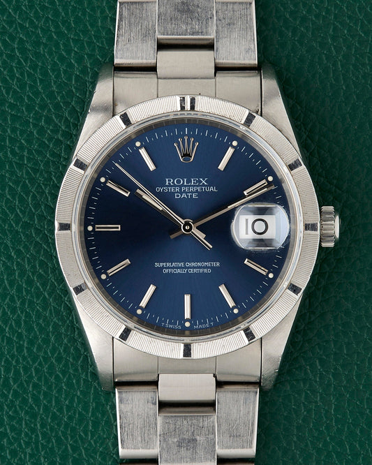 Rolex Ref. 15210 Oyster Perpetual Date Blue Dial 1995