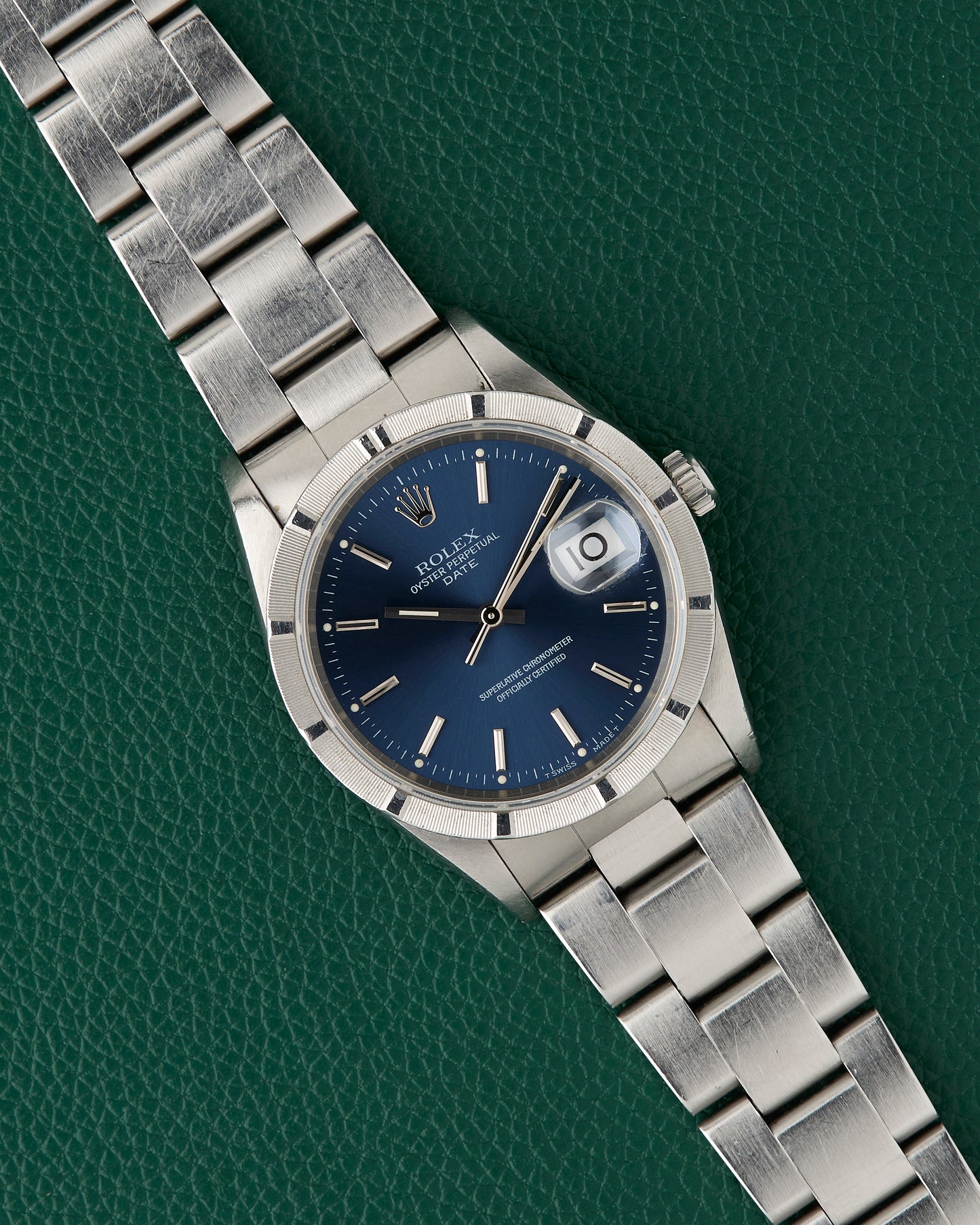 Rolex Ref. 15210 Oyster Perpetual Date Blue Dial 1995