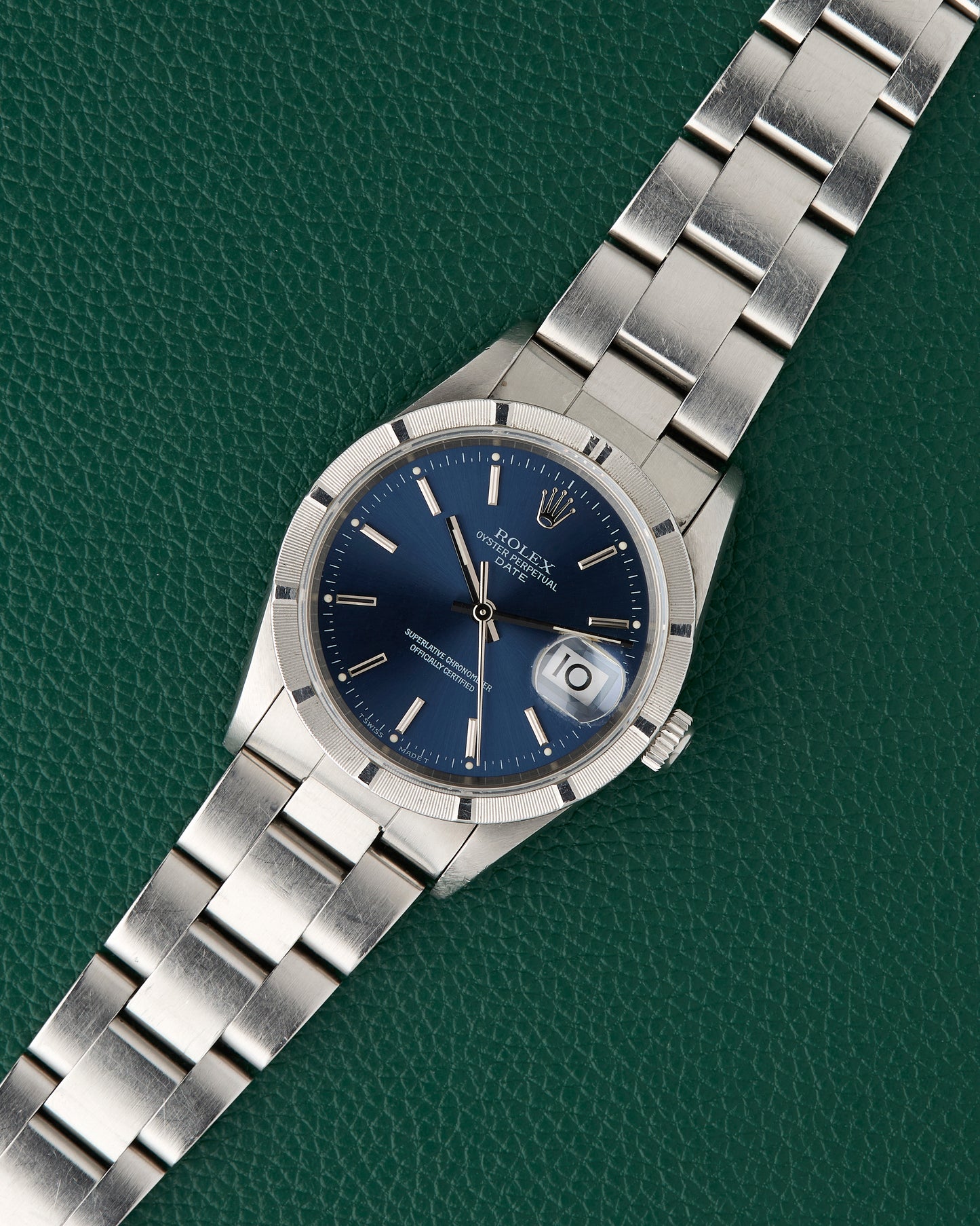 Rolex Ref. 15210 Oyster Perpetual Date Blue Dial 1995