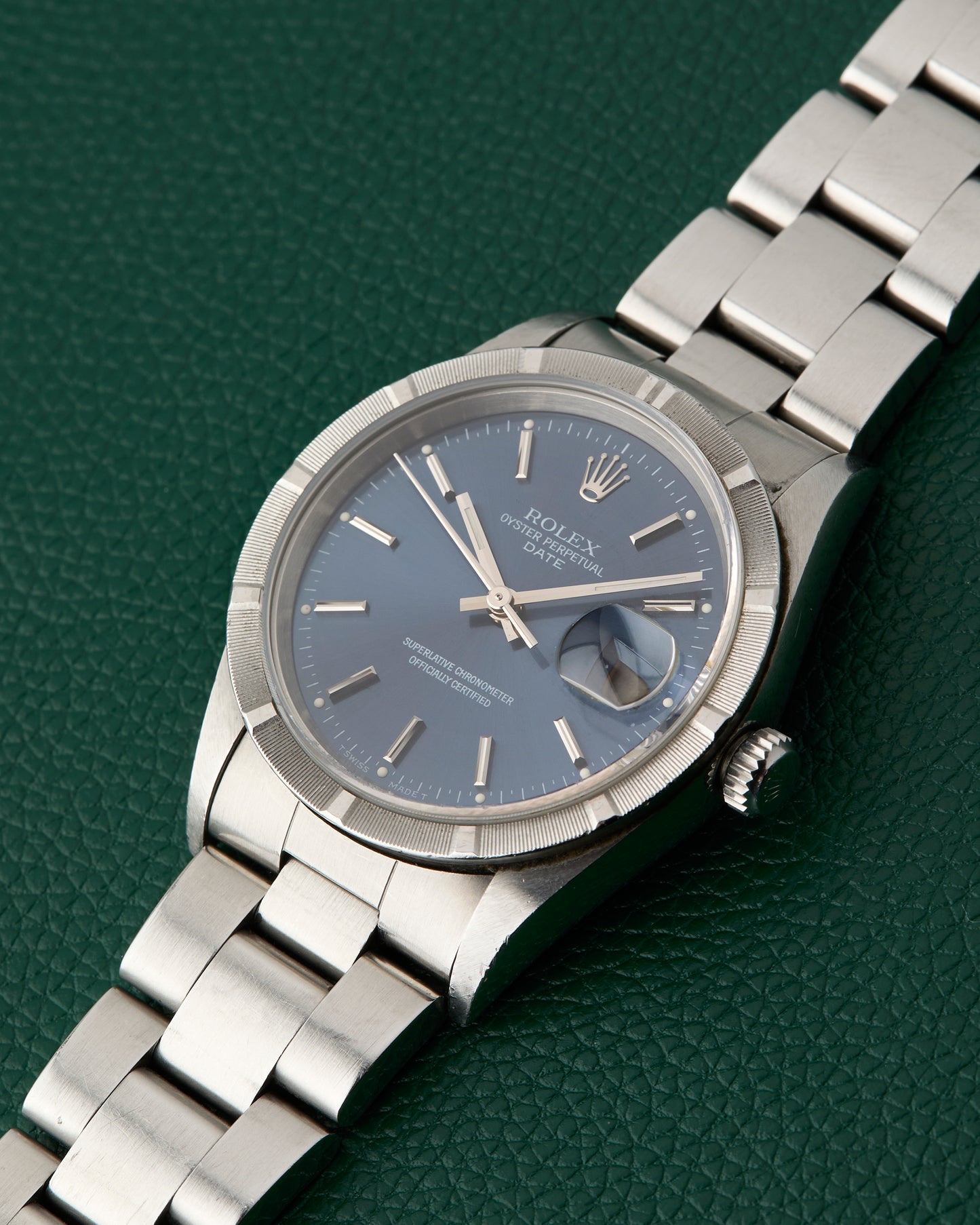Rolex Ref. 15210 Oyster Perpetual Date Blue Dial 1995