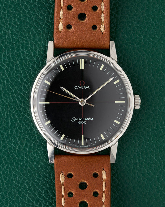 Omega Seamaster 600 Ref. 135.011 Black Dial Red Crosshair 1964
