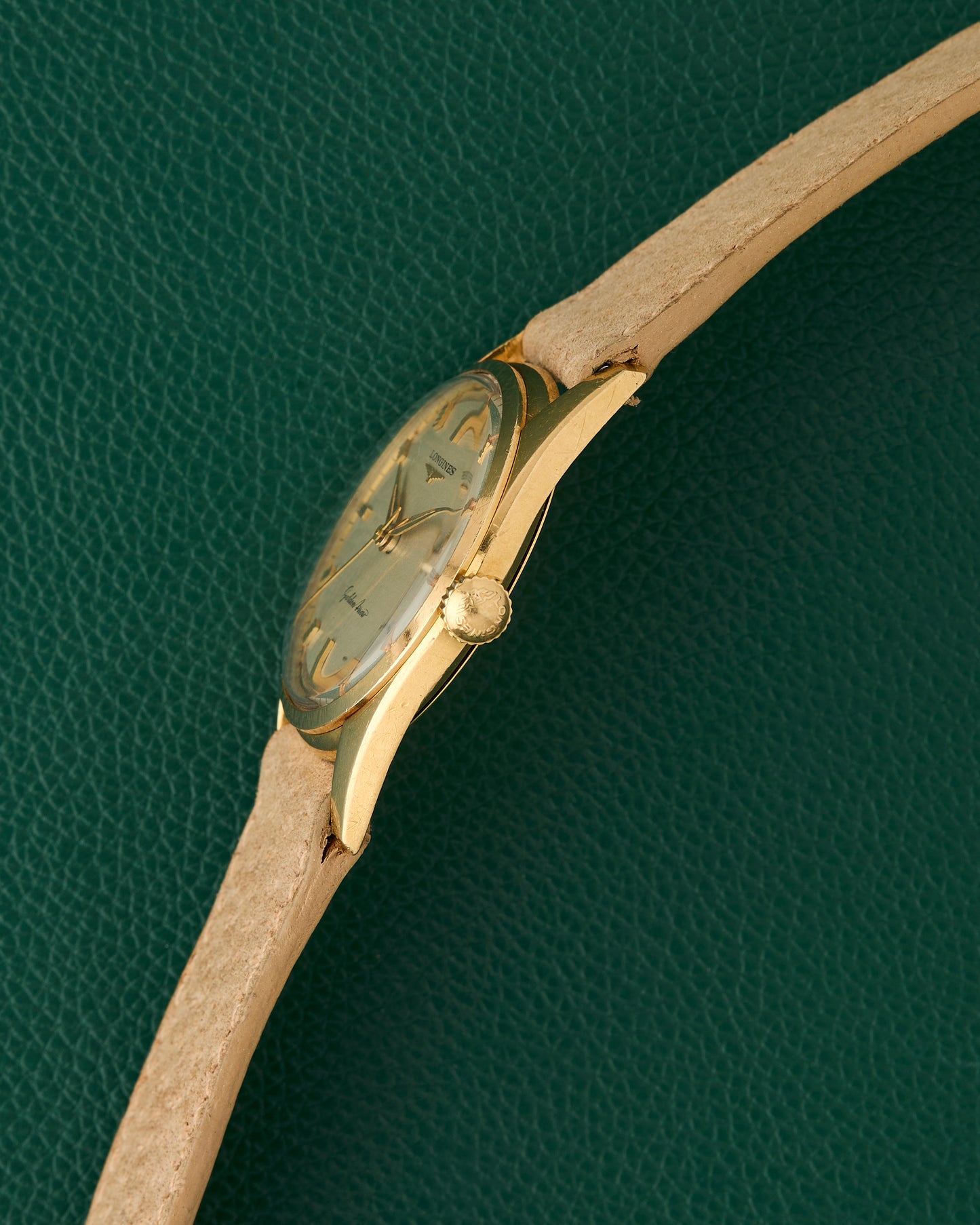 Longines Golden Arrow 18K Yellow Gold Vintage Dress Watch