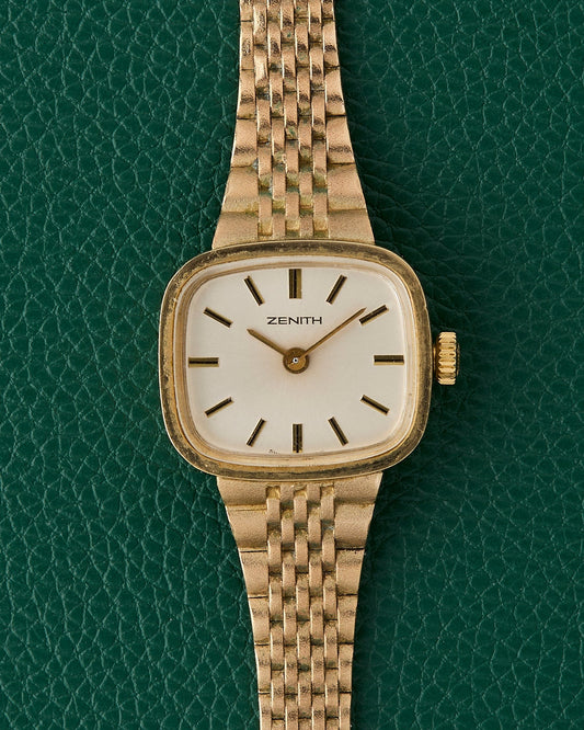 Zenith TV Case 9K Gold Ref. 63.1872.226A Cocktail Watch