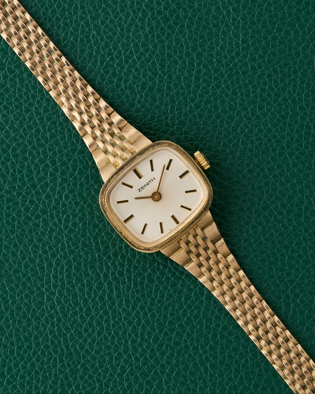 Zenith TV Case 9K Gold Ref. 63.1872.226A Cocktail Watch