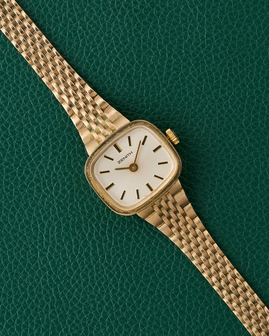 Zenith TV Case 9K Gold Ref. 63.1872.226A Cocktail Watch