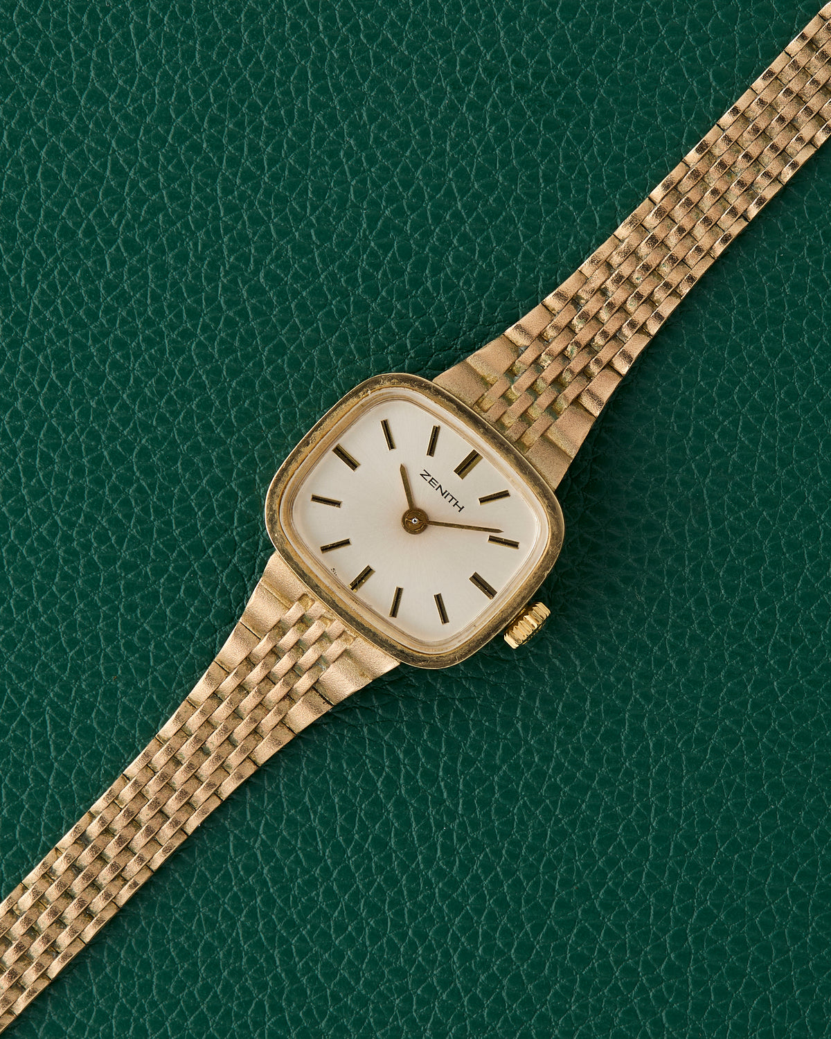 Zenith TV Case 9K Gold Ref. 63.1872.226A Cocktail Watch