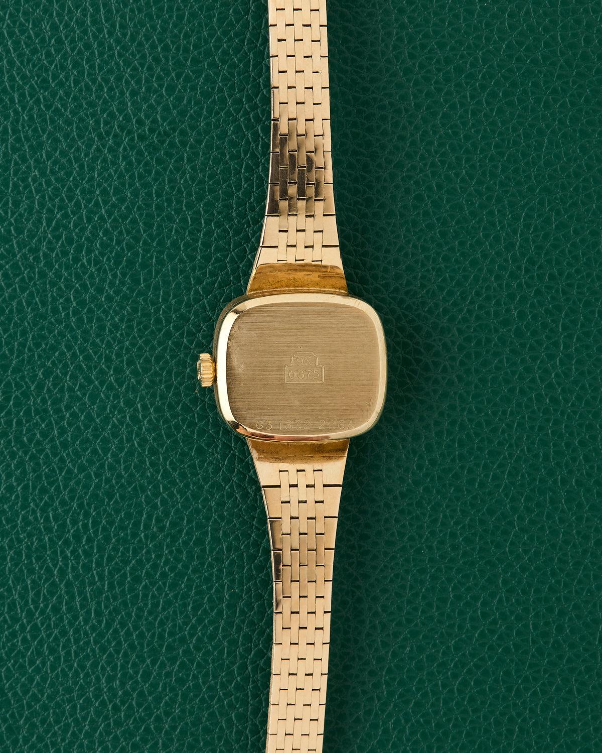 Zenith TV Case 9K Gold Ref. 63.1872.226A Cocktail Watch