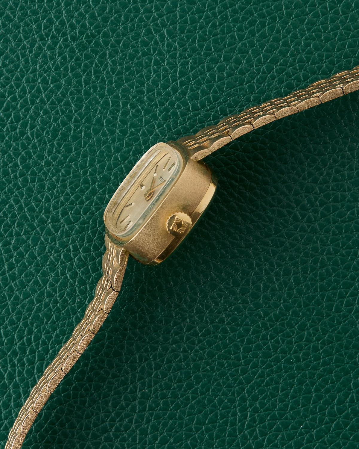 Zenith TV Case 9K Gold Ref. 63.1872.226A Cocktail Watch