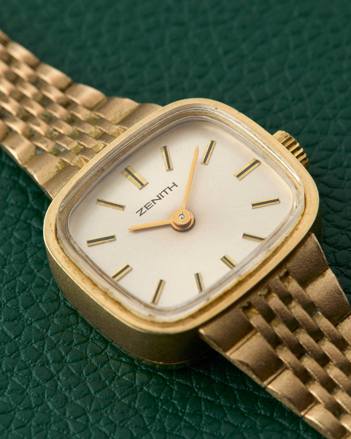 Zenith TV Case 9K Gold Ref. 63.1872.226A Cocktail Watch