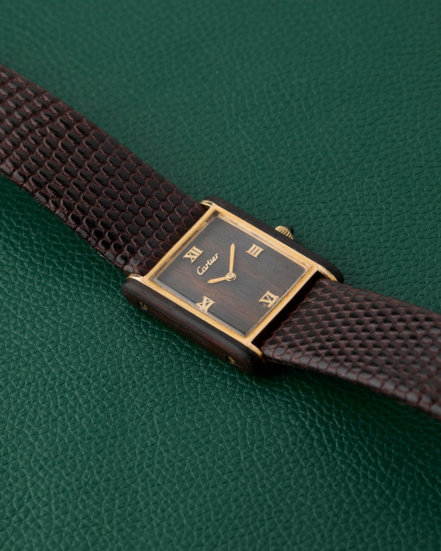 Cartier Tank Palissandre de Rio Ref. 20611 Tank Wood