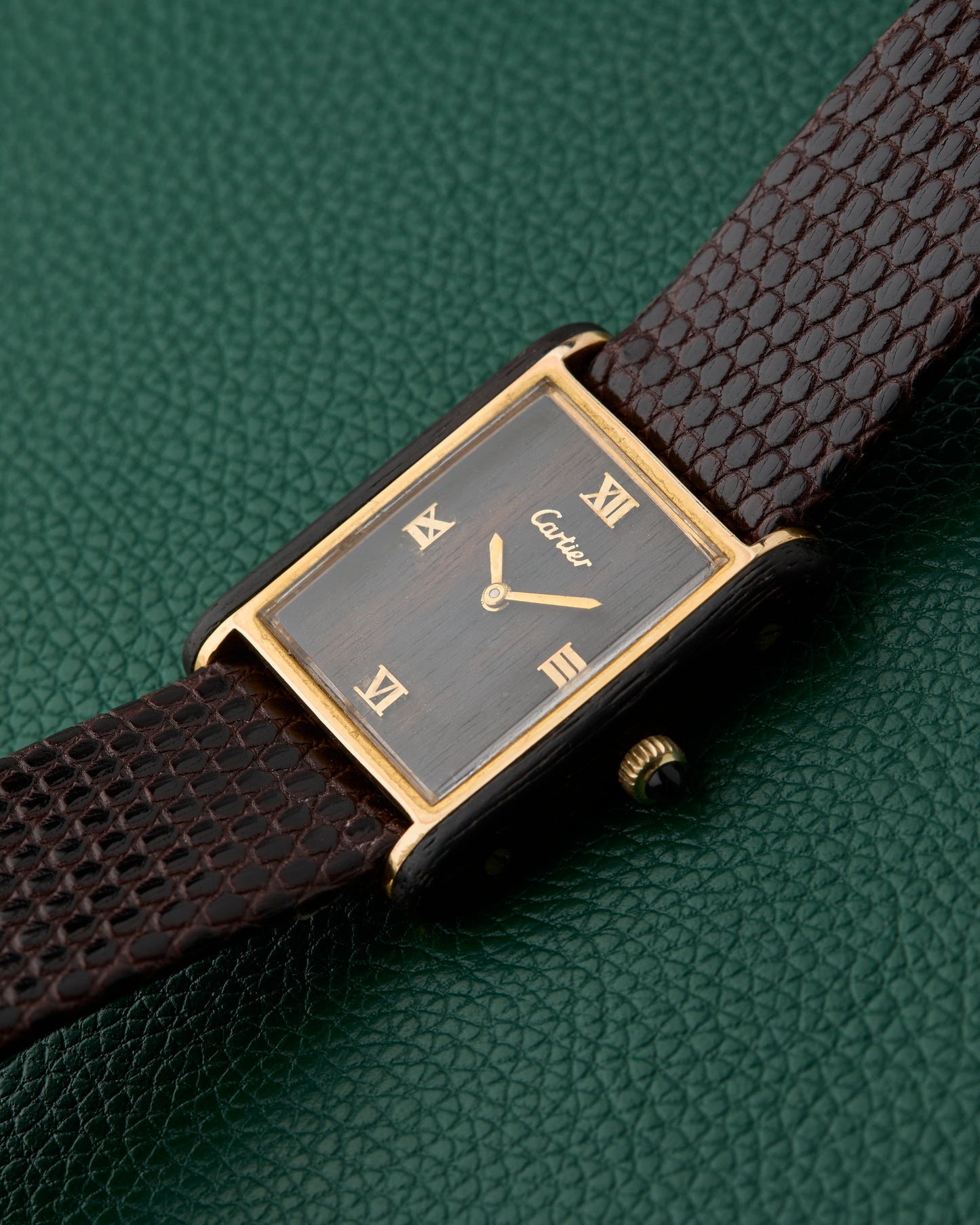 Cartier Tank Palissandre de Rio Ref. 20611 Tank Wood