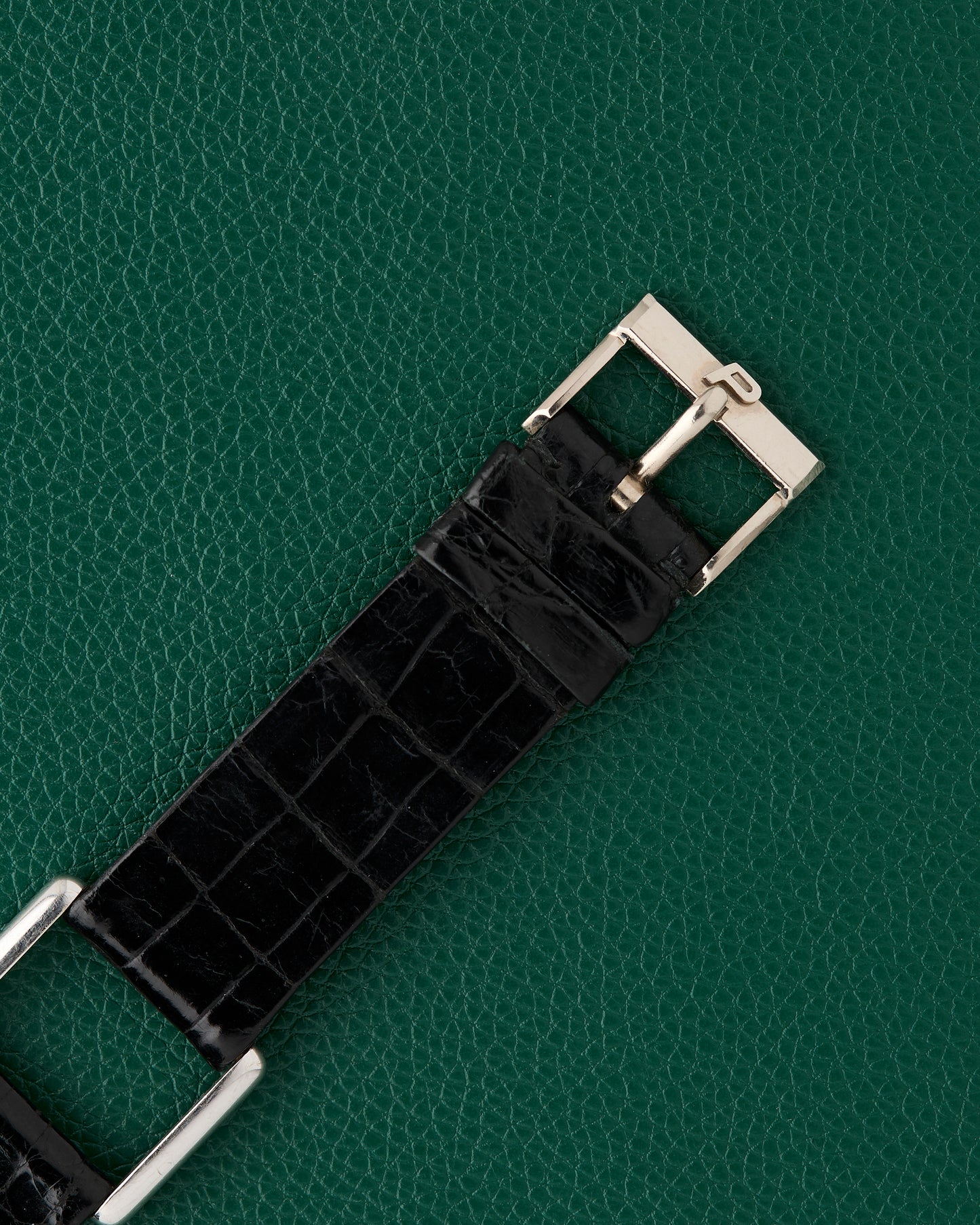 Piaget Tank 18K White Gold Ref. 90802D Buckle 18K