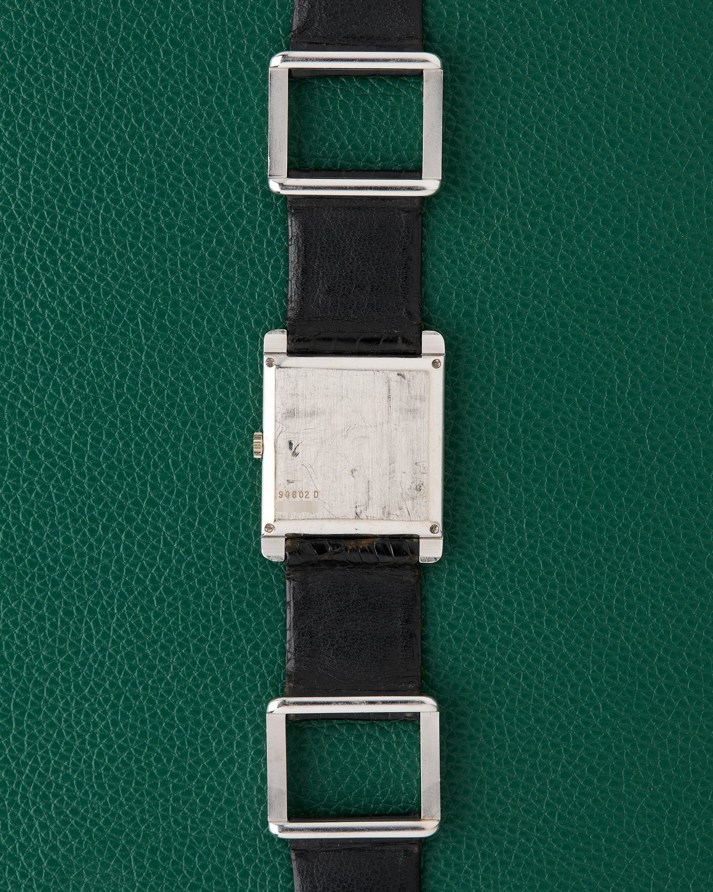 Piaget Tank 18K White Gold Ref. 90802D Buckle 18K