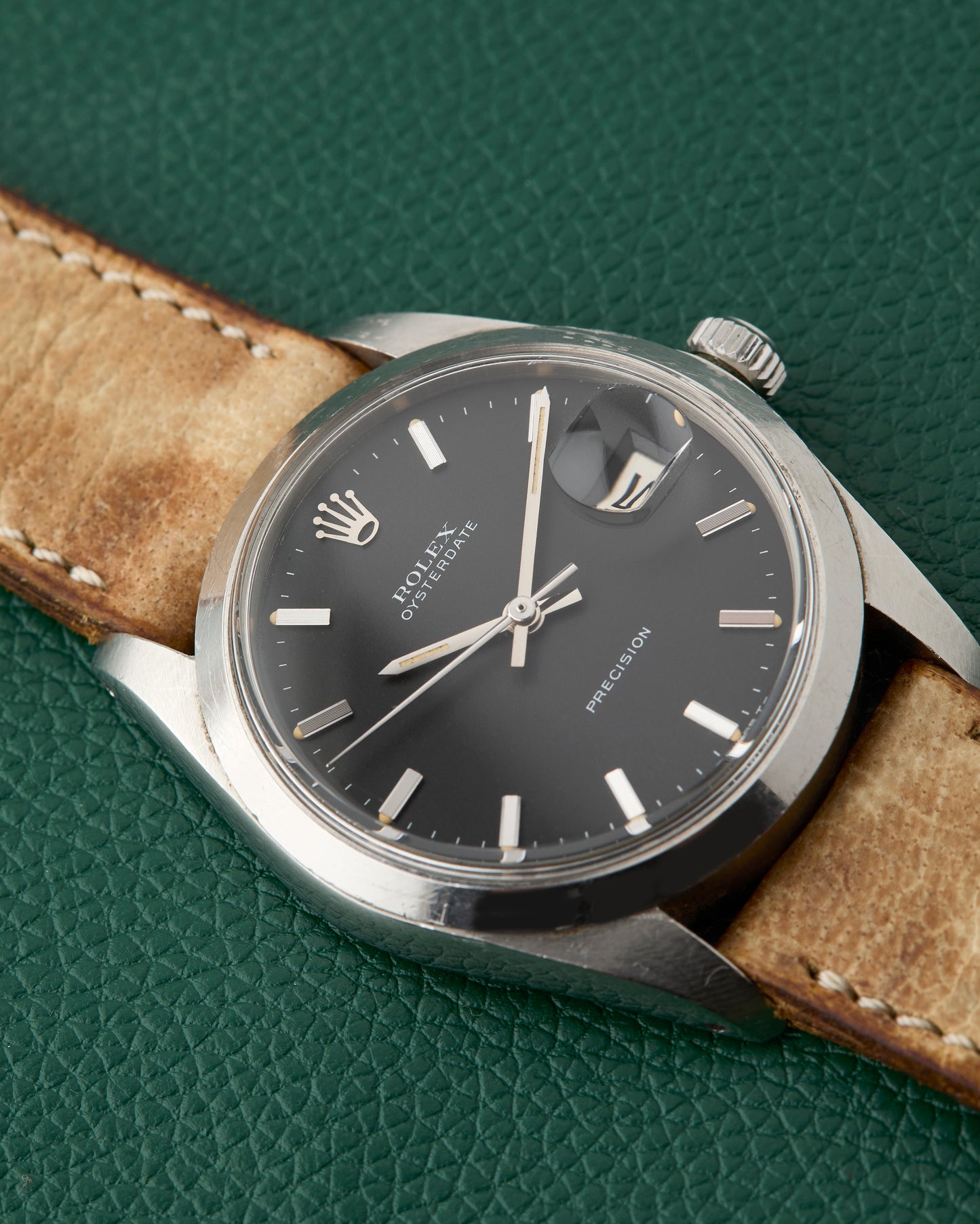 Rolex OysterDate Precision Ref. 6694 Matt Black Dial 1973