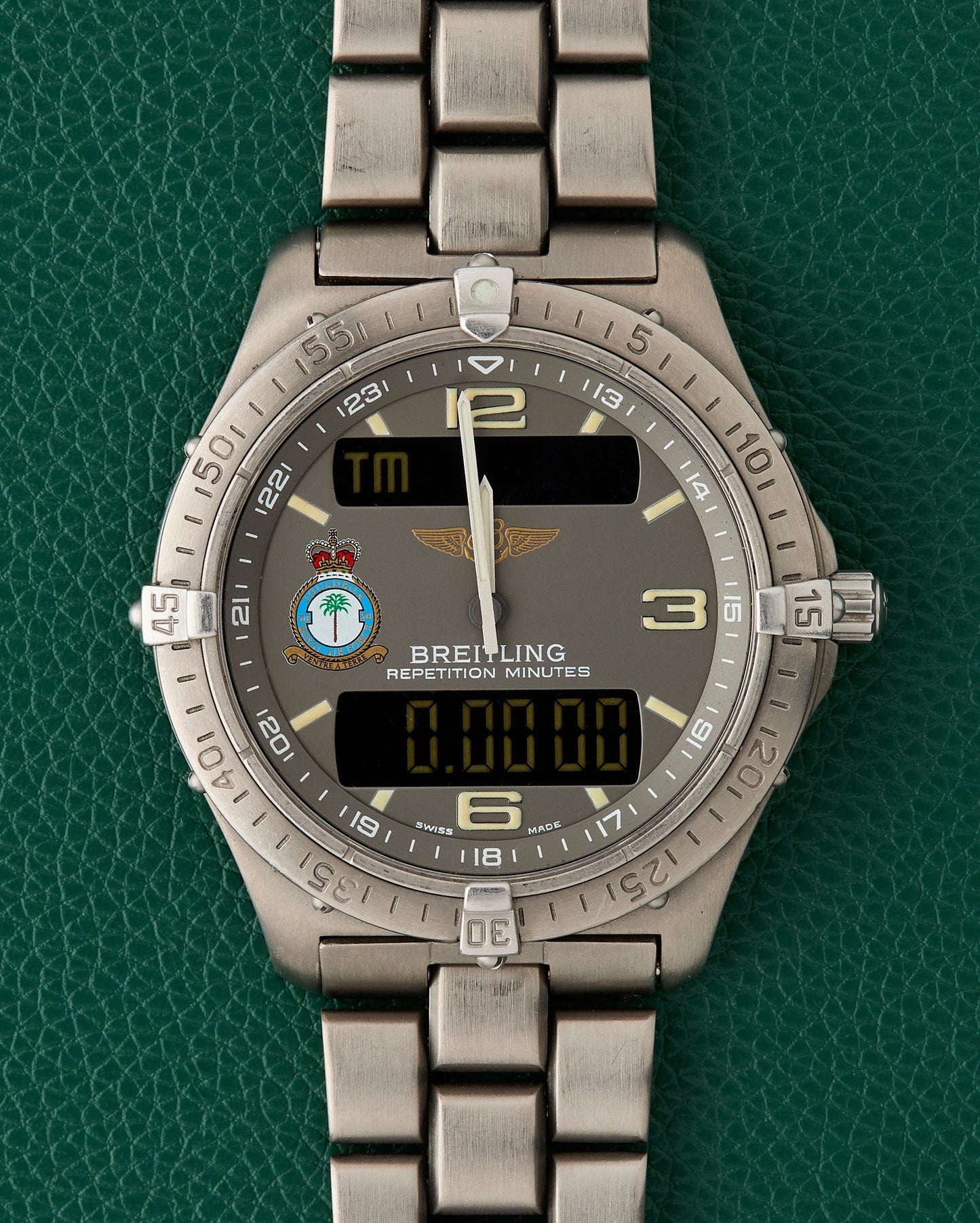 Breitling Aerospace Repetition Minutes Ref. E65062 LTD Ed RAF No. 30 Squadron