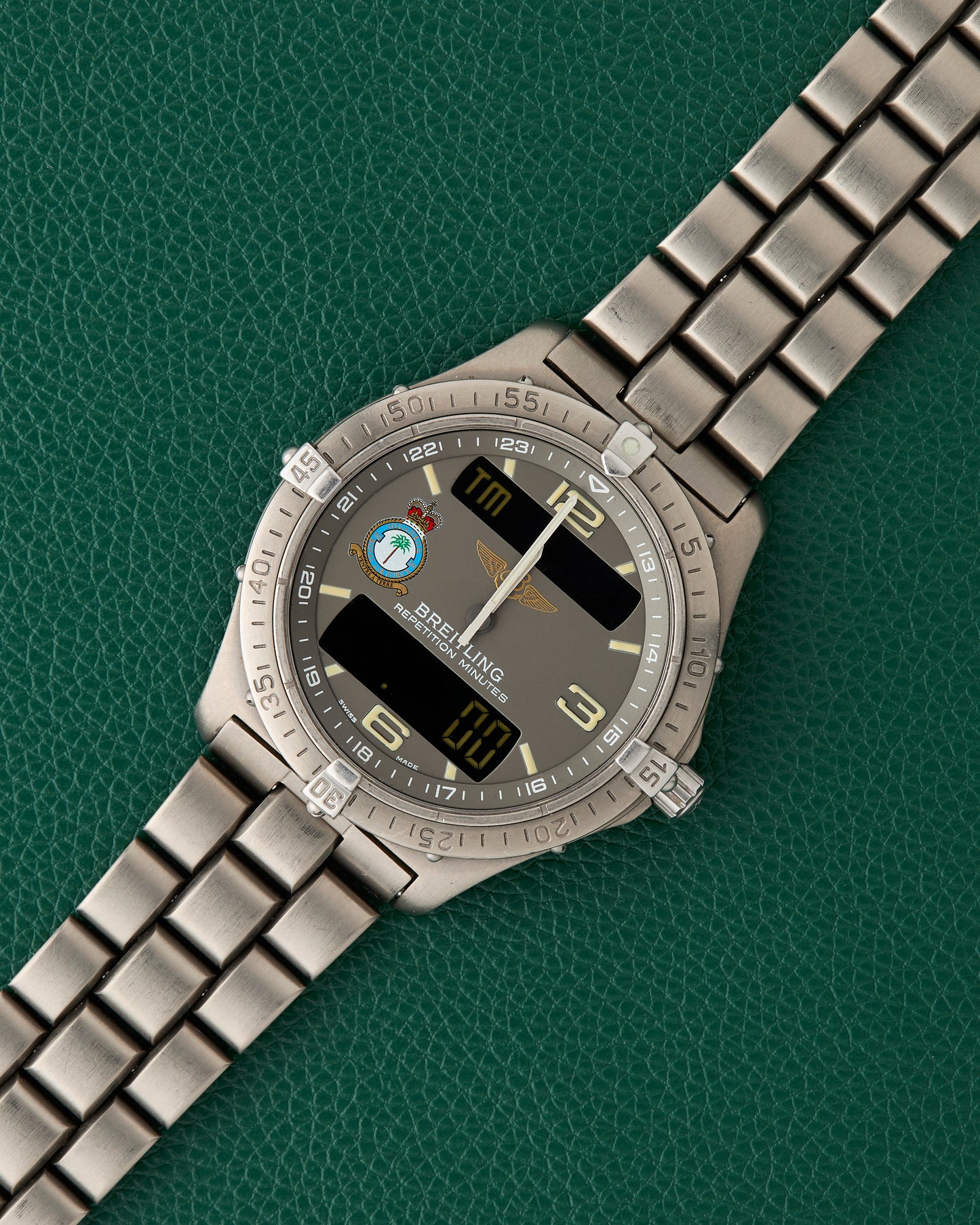 Breitling Aerospace Repetition Minutes Ref. E65062 LTD Ed RAF No. 30 Squadron
