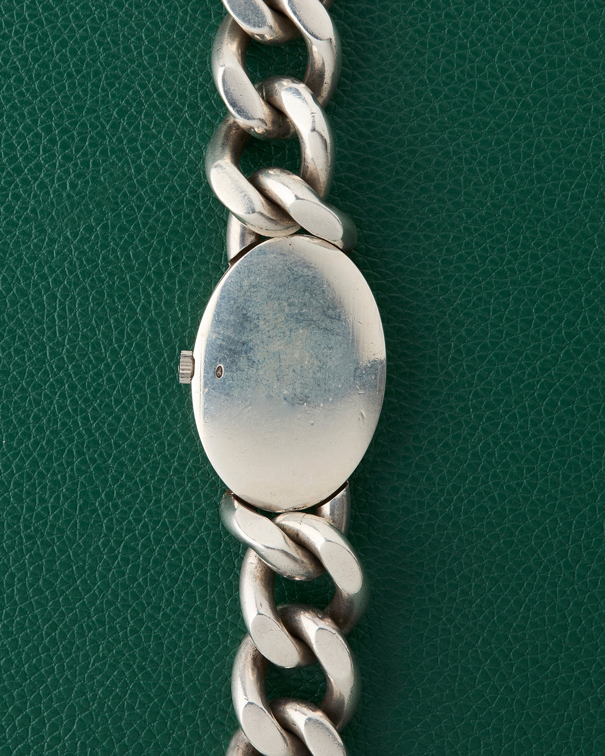 Omega DeVille Ref. 711.1904 Argent Cuban Bracelet 1973