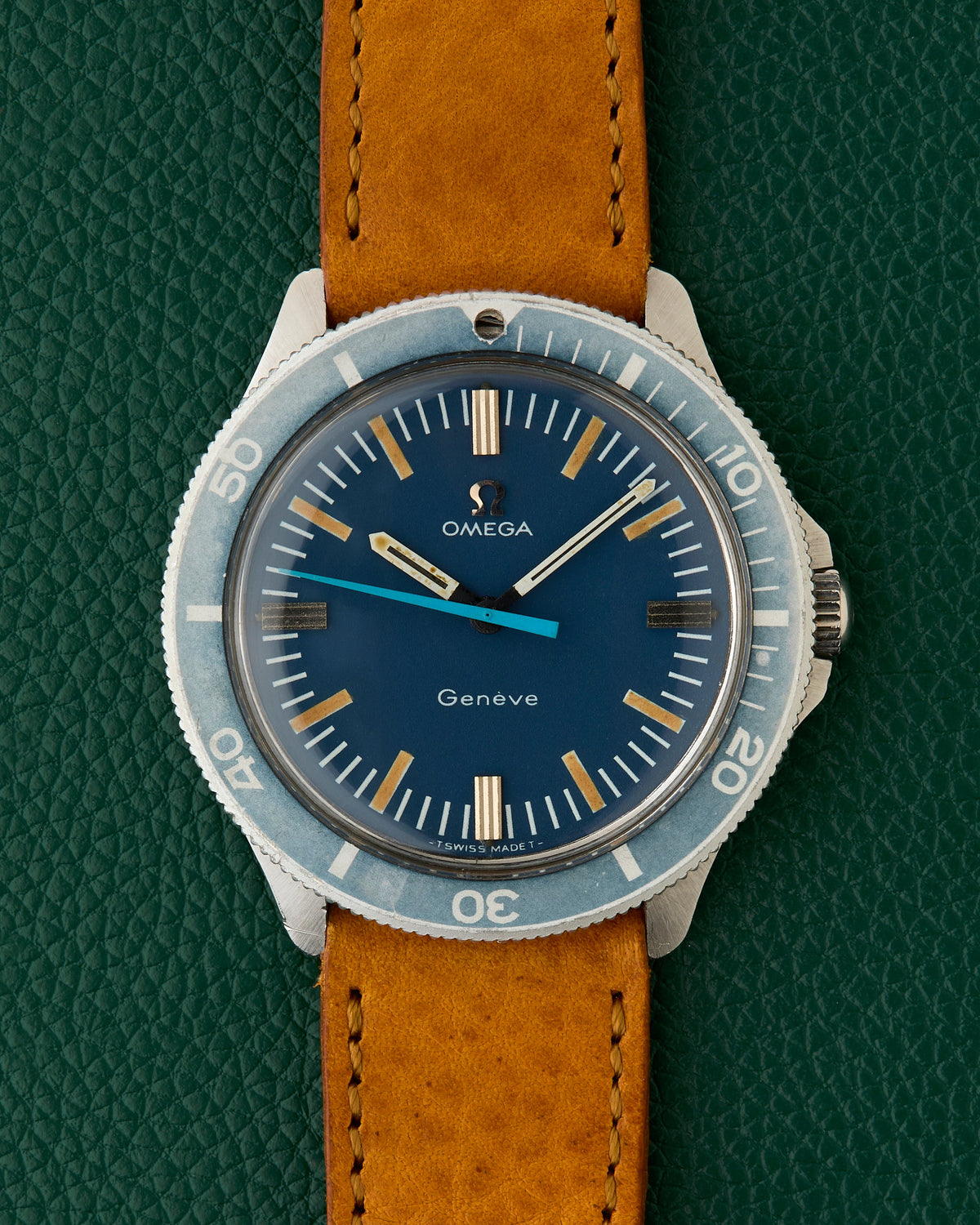 Omega Genève Admiralty Ref. 135.042 Blue Dial 1969