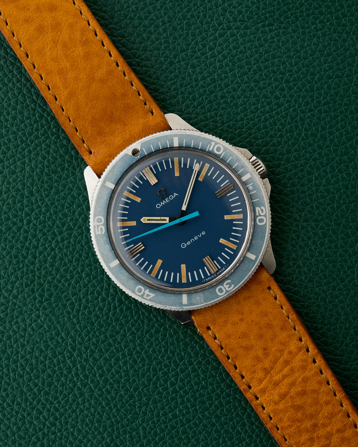 Omega Genève Admiralty Ref. 135.042 Blue Dial 1969