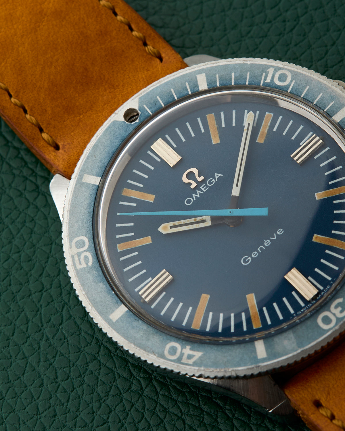 Omega Genève Admiralty Ref. 135.042 Blue Dial 1969