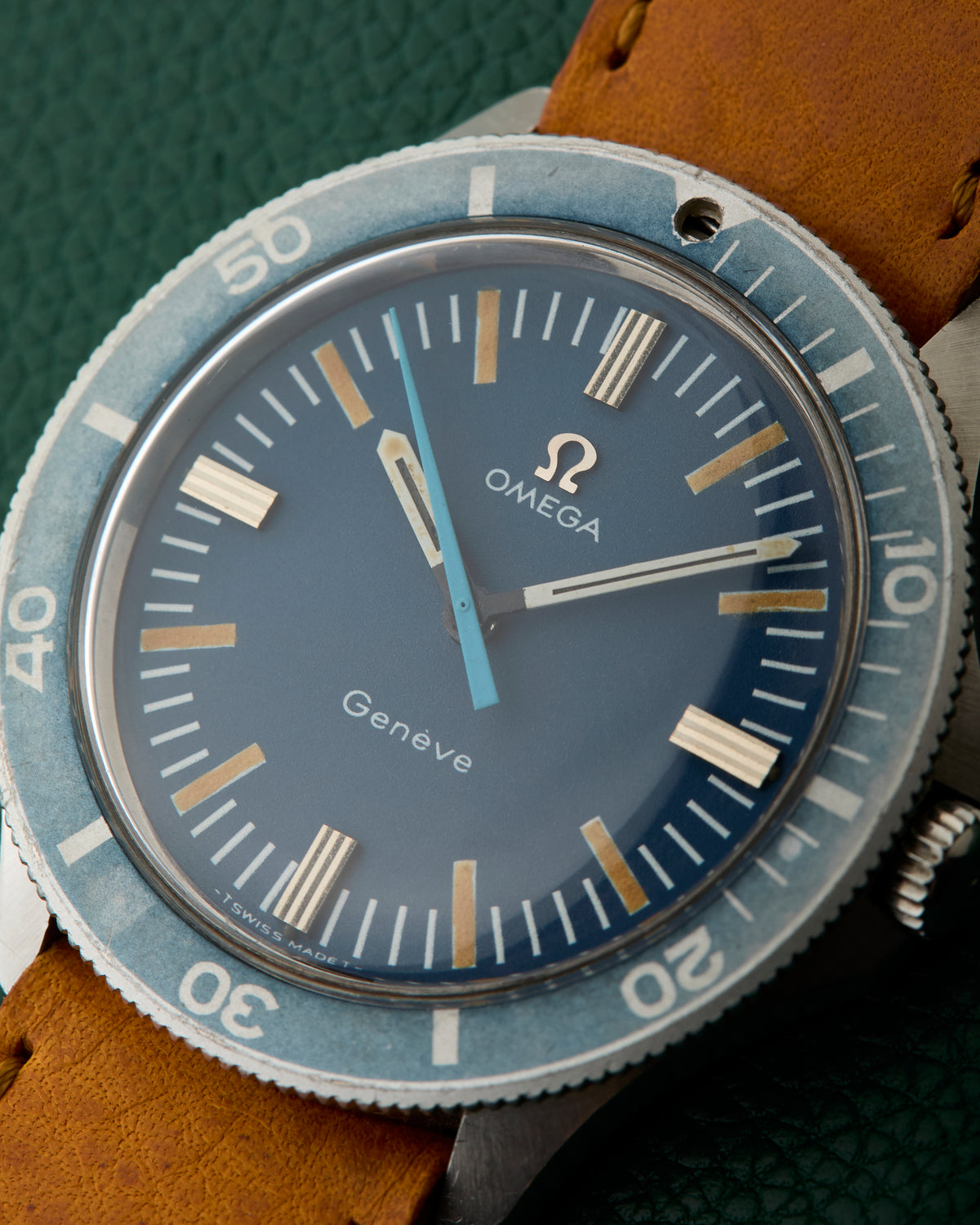 Omega Genève Admiralty Ref. 135.042 Blue Dial 1969