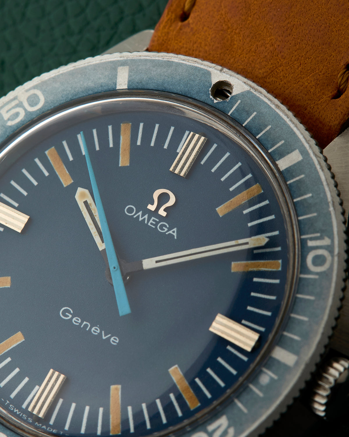 Omega Genève Admiralty Ref. 135.042 Blue Dial 1969