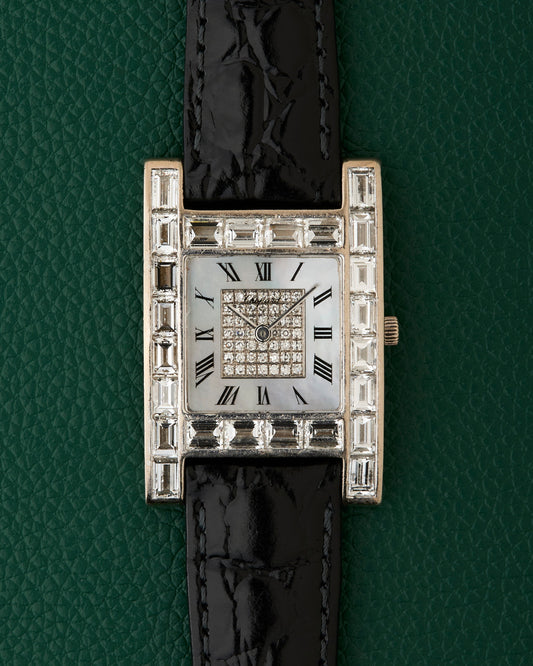 Chopard Ref. 13/6402-20 Baguette Diamonds MoP 18K White Gold