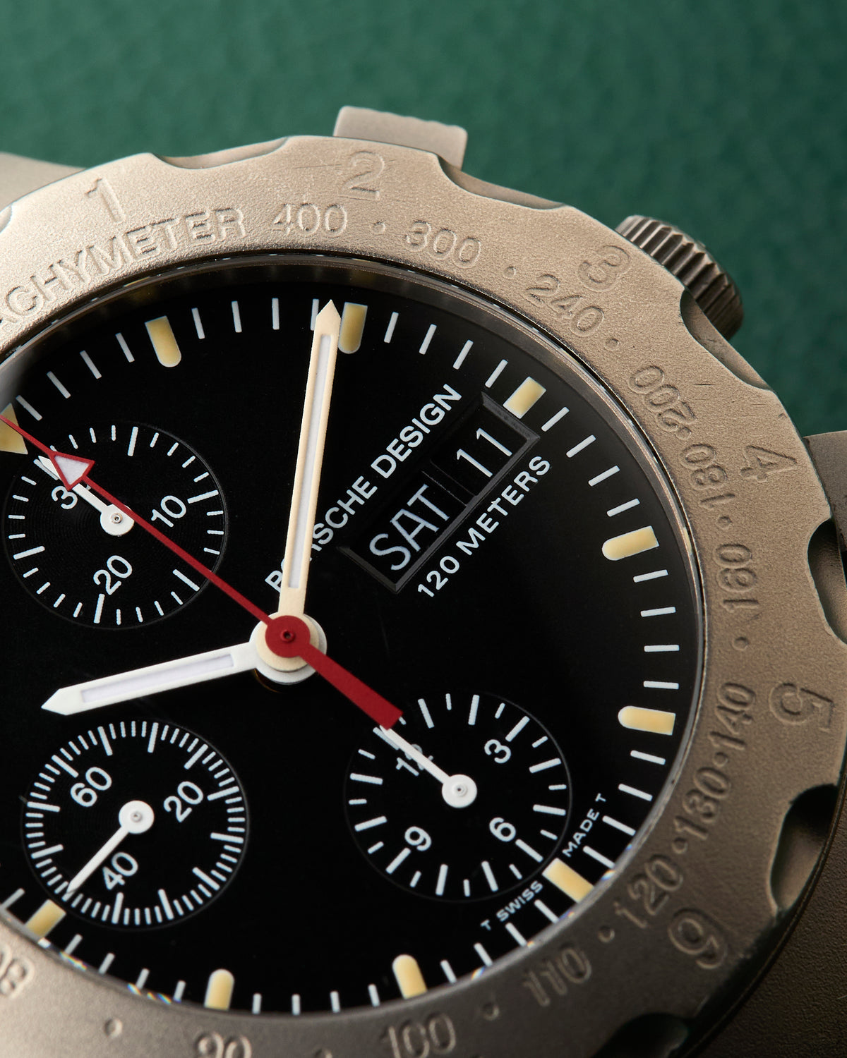 Eterna Porsche Design Chronograph Ref. 6500.10 Titanium