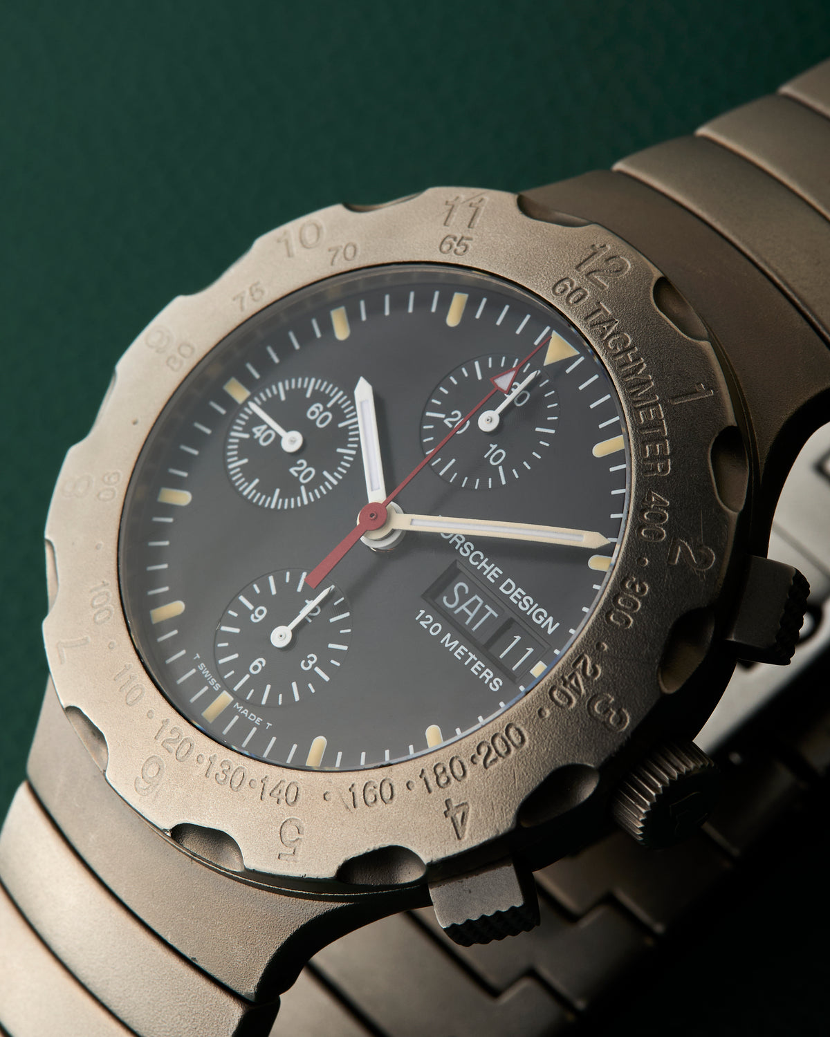 Eterna Porsche Design Chronograph Ref. 6500.10 Titanium