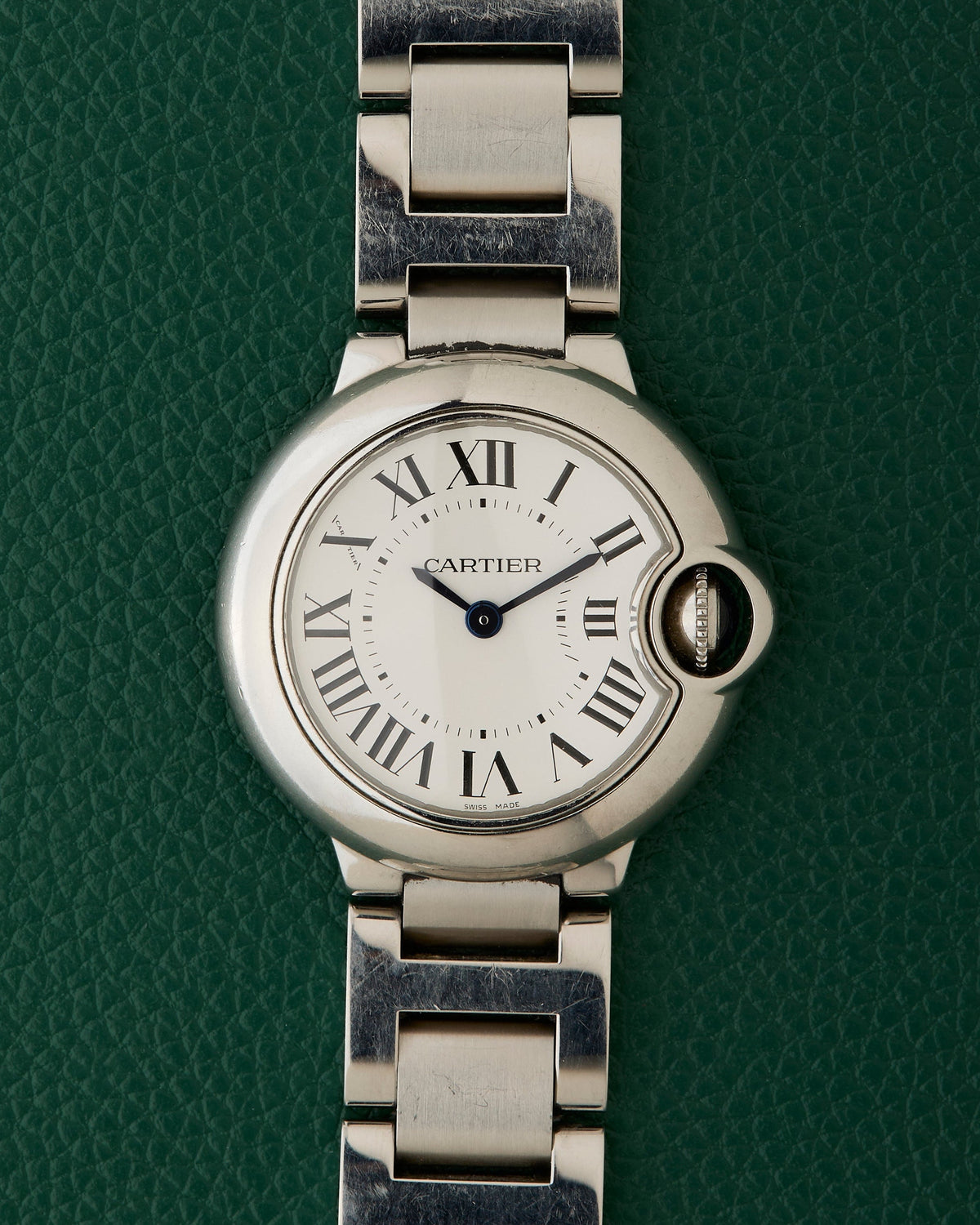 Cartier Ballon Bleu Ref. 3009 Steel Bracelet Ladies