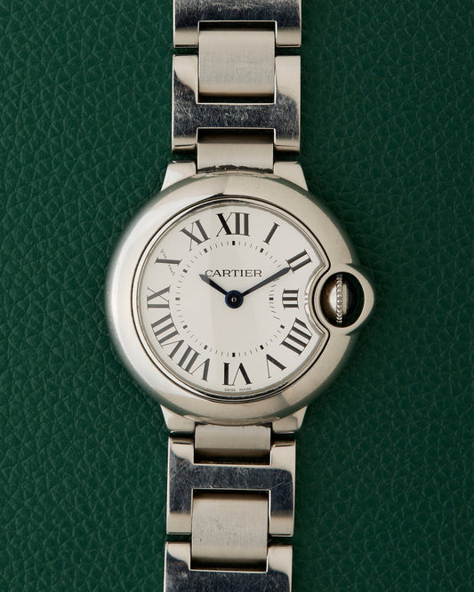 Cartier Ballon Bleu Ref. 3009 Steel Bracelet Ladies