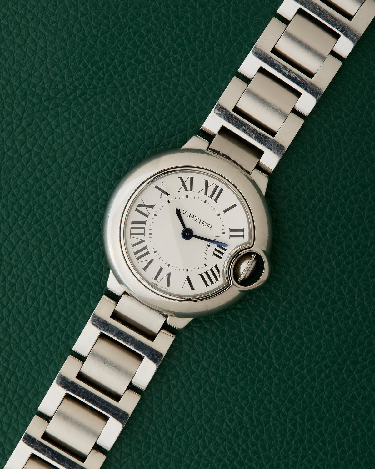 Cartier Ballon Bleu Ref. 3009 Steel Bracelet Ladies