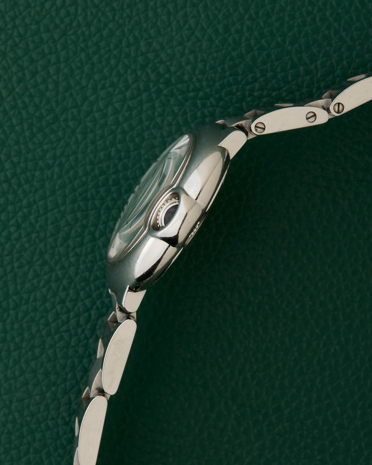 Cartier Ballon Bleu Ref. 3009 Steel Bracelet Ladies
