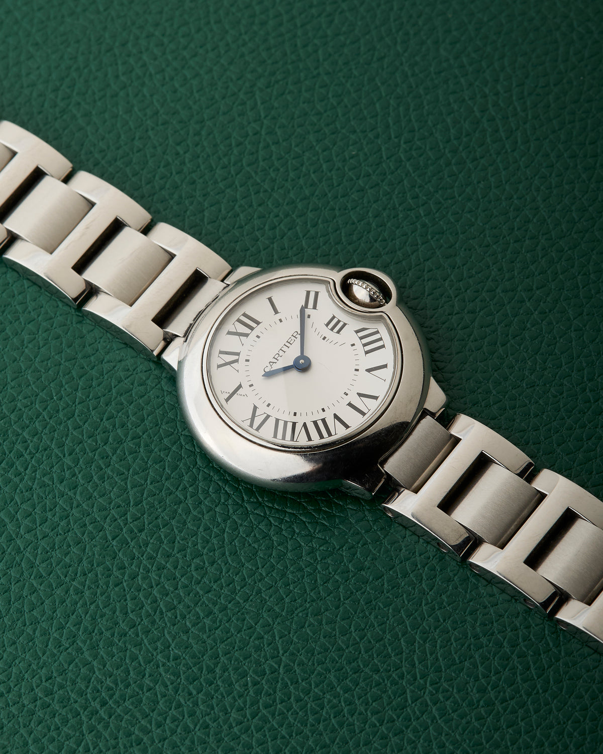 Cartier Ballon Bleu Ref. 3009 Steel Bracelet Ladies