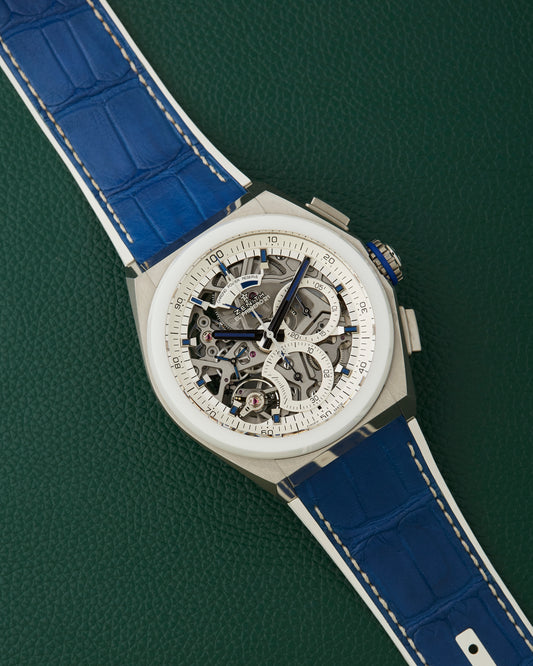 Zenith Defy El Primero 21 Porto Cervo Limited Edition of 25 Ref. 95.9007.9004/77.R594 Full Set