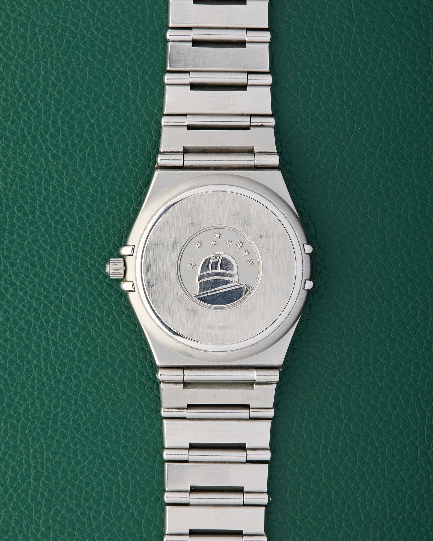 Omega Constellation Ref. 396.1201 Slate Grey Crosshatch Dial 1998