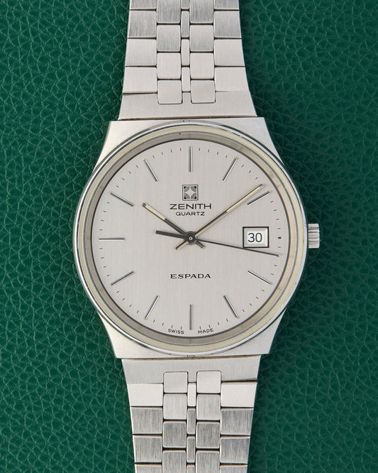 Zenith Espada Ref. 01-0430.116 Stainless Steel with Box