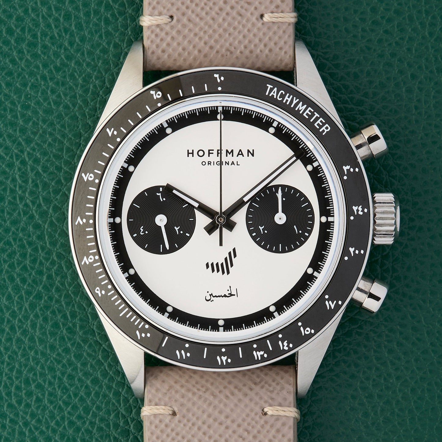 Hoffman x Perpetuel Racing 40 Panda UAE 50th Anniversary Limited Edition Manual Chronograph