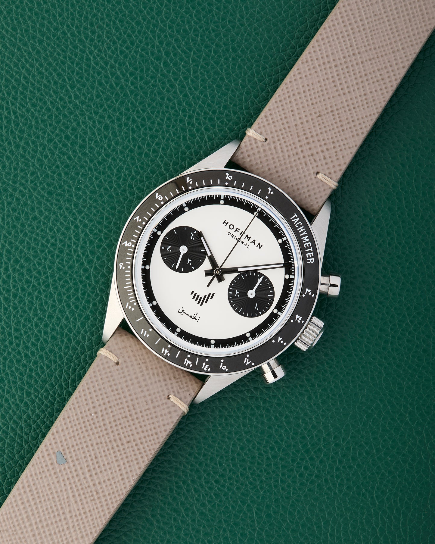 Hoffman x Perpetuel Racing 40 Panda UAE 50th Anniversary Limited Edition Manual Chronograph